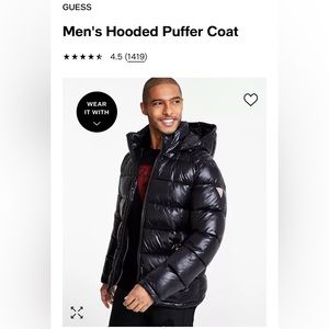 Guess - Men’s hooded Puffer Coat